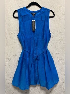 NWT Banana Republic Blue Dress L